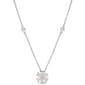 Sophia B 14kt. Gold 0.59ct. Diamonds Flower Pendant Necklace - image 1