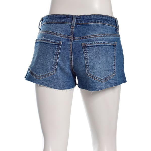 Juniors Celebrity Pink 2.5in. Low Rise Exposed Pocket Shorts