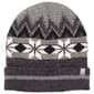 Mens Polar Extreme Fair Isle Cuffed Knit Hat - image 1