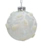 Kurt Adler 6pc. Glass White Pearl Ball Ornament Set - image 2