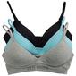 Womens Steve Madden Stylish Collection 3pk Wirefree Seamless Bras - image 2