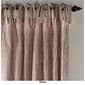 Elrene Korena Tie-Top Crushed Velvet Window Curtain - image 5