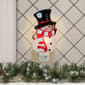 Northlight Seasonal Snowman w/ Black Top Hat Christmas Nightlight - image 2