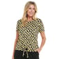 Plus Size Preswick & Moore® Tie Front Floral Daisy Tee - image 2