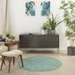Nourison Essentials Two-Tone Indoor/Outdoor Round Rug - image 9