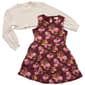 Girls &#40;7-16&#41; Poppies & Roses Textured Popover 2Fer Floral Dress - image 2