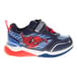 Little Boys Marvel Spider-Man Light Up Blue Athletic Sneakers - image 3