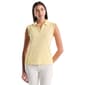 Womens Rafaella(R) Sleeveless Ruffle Split Neck Collar Blouse - image 1
