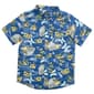 Boys (8-20) Hurley Short Sleeve Skeleton Surfer Button Down Shirt - image 2