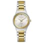 Womens Caravelle Two-Tone Diamond Dial Watch - 45P108 - image 1
