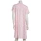Womens Elegant Dreams Short Sleeve Lace Floral Trim Nightgown - image 3