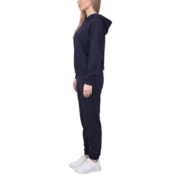 Petite NY Collection Long Sleeve Hooded French Terry Joggers Set