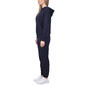 Petite NY Collection Long Sleeve Hooded French Terry Joggers Set - image 3