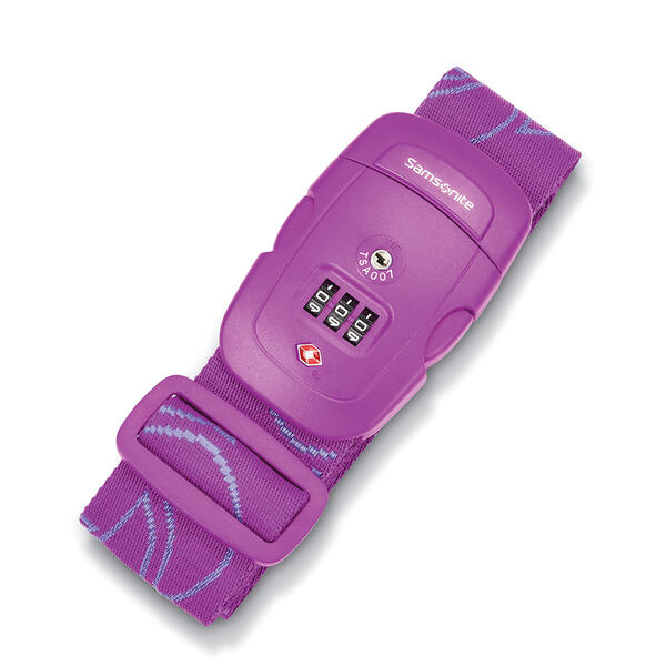 Samsonite 3-Dial Travel Sentry Combo Luggage Strap - image 