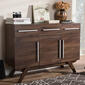 Baxton Studio Ashfield 3-Drawer Sideboard - image 1
