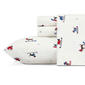 Eddie Bauer Ski Patrol Flannel Sheet Set - image 1