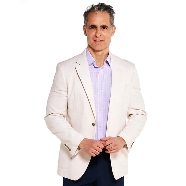 Mens Nautica Stretch Textured Weave Sport Coat - image 