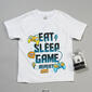 Boys &#40;8-20&#41; Audio Council Eat Sleep Game Repeat Graphic Tee - image 2