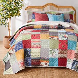 Greenland Home Fashions&#40;tm&#41; Renee Upcycle Quilt Set