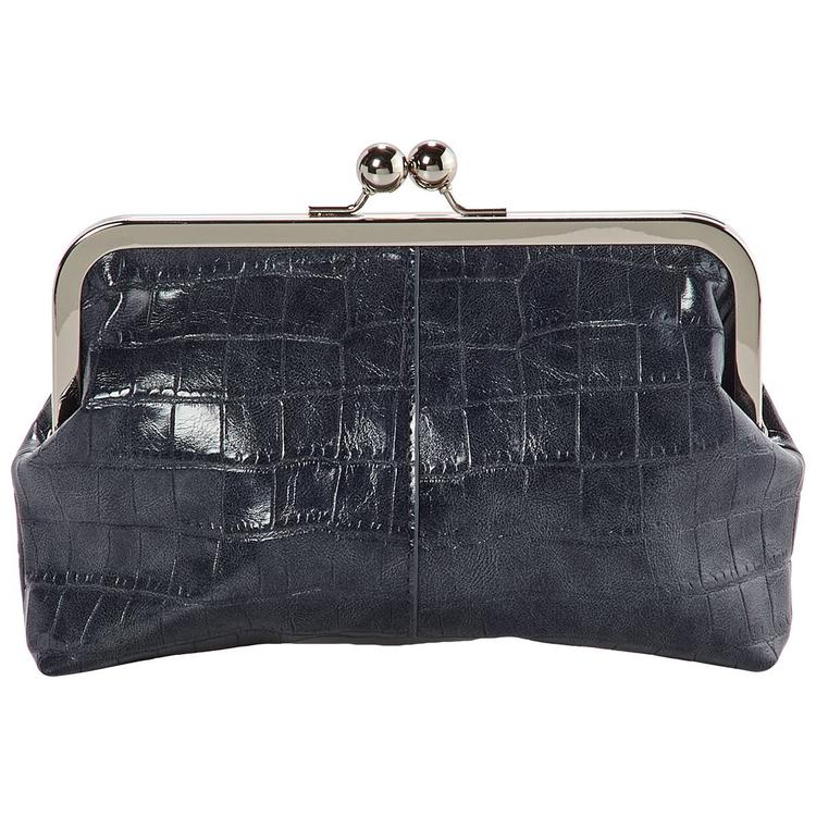 Mundi Bia Medium Kisslock Crocodile Clutch