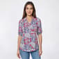Petite Emily Daniels Short Sleeve One Pocket Button Down - image 1