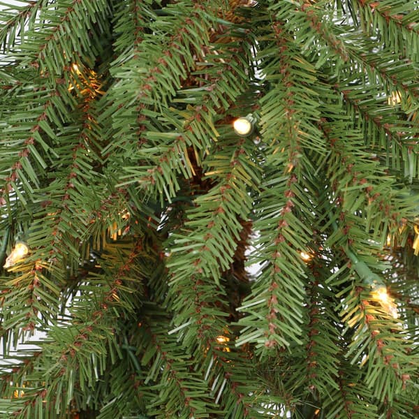 Puleo International 7ft. Pre-Lit Alpine Artificial Christmas Tree