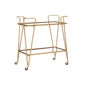 Linon Home Decor Ellie Gold Bar Cart - image 1