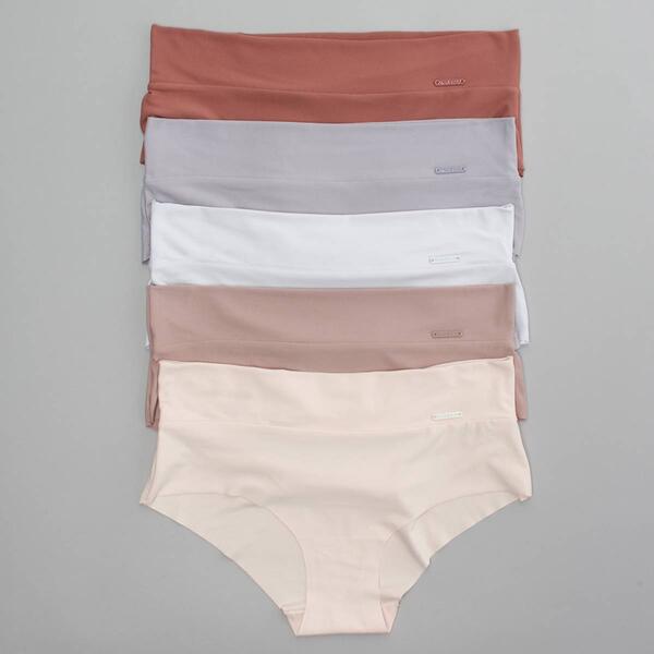 Womens Danskin 5pk. Laser Brushed Micro Hipster - DS3560-5PKE - image 