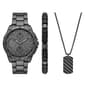 Mens Folio Sunray Dial Watch & Jewelry Gift Set - FMDFL6093 - image 1