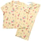 Petite Jessica Simpson Short Sleeve Watercolor Buds Pajama Set - image 1