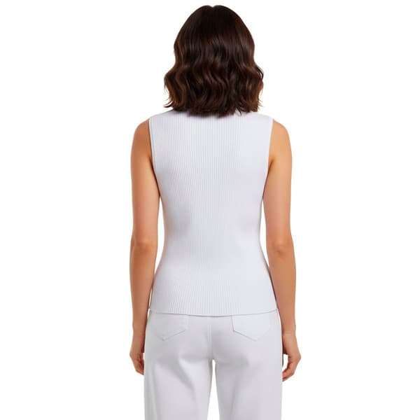 Womens Calvin Klein Sleeveless V Neck Button Front Sweater Vest