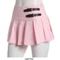 Juniors Love Tree Brush Pleated Skort with Faux Buckle - image 3