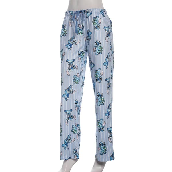 Juniors MJC Stitch Watercolor Stripe Pajama Pants - image 