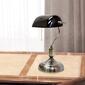 Simple Designs Executive Banker''s Desk Lamp w/Glass Shade - image 2