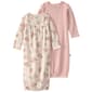 Baby Girl (Preemie-3M) Carter''s I G 2Pk Gown Floral Print - image 1