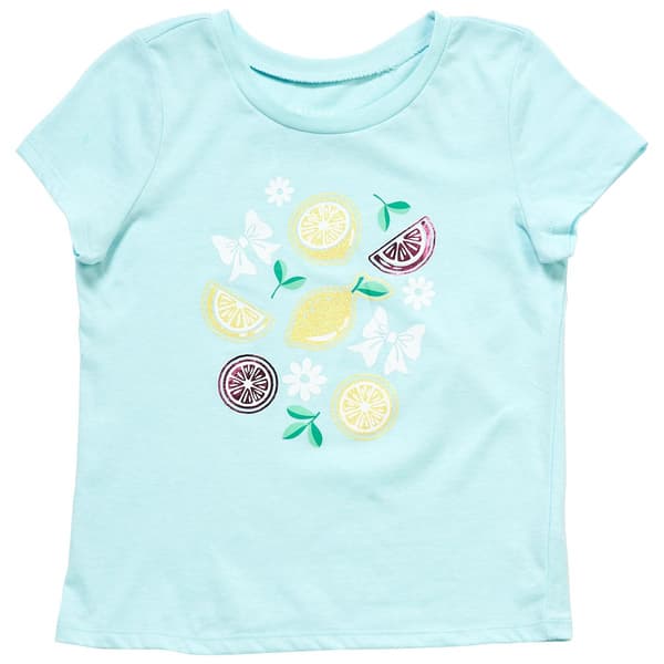 Girls (7-12) BTween(R) Glitter Lemon Graphic Tee