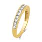 Endless Affection&#8482; Yellow Gold 1/2ctw. Diamond Band - image 2