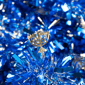 Northlight 50ft. Blue & Silver Menorah Hanukkah Tinsel Garland - image 6