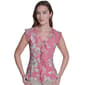 Womens Tommy Hilfiger Sleeveless Ruffle Front Flower Print Top - image 1