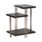 Sagebrook Home Metal & Mango Wood Three-Tier Accent Table - image 2