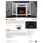 Real Flame Lynette Corner Media Electric Fireplace - image 21