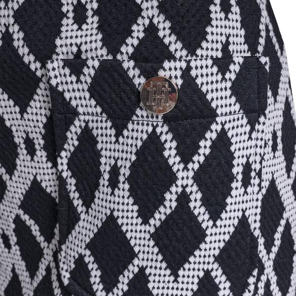 Womens Tommy Hilfiger Sleeveless Argyle Knit Sheath Dress
