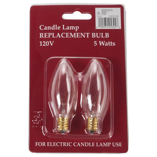 Electric Candle Lamp Replacement Bulbs - image 