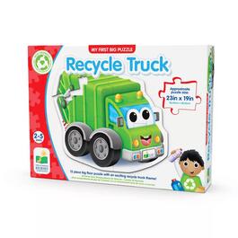 The Learning Journey My 1st Big Puzzle Recycle Truck