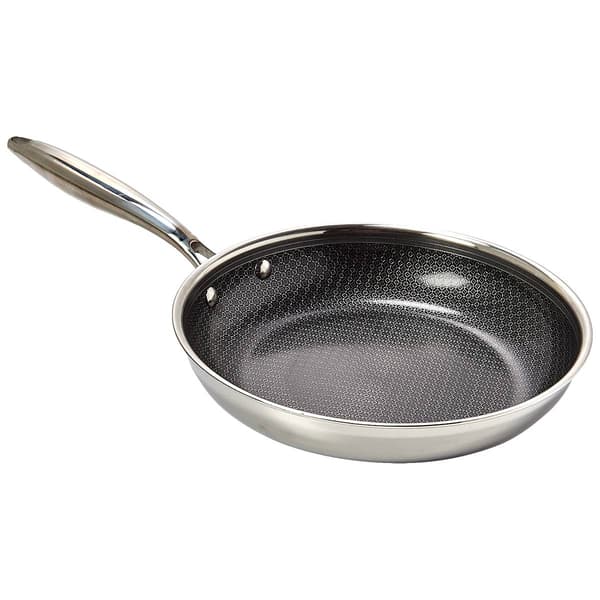 Basil & Kraft 10in. Honeycomb Triply Frying Pan - image 