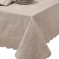 Lenox® French Perle Linen Embroidered Tablecloth - image 1