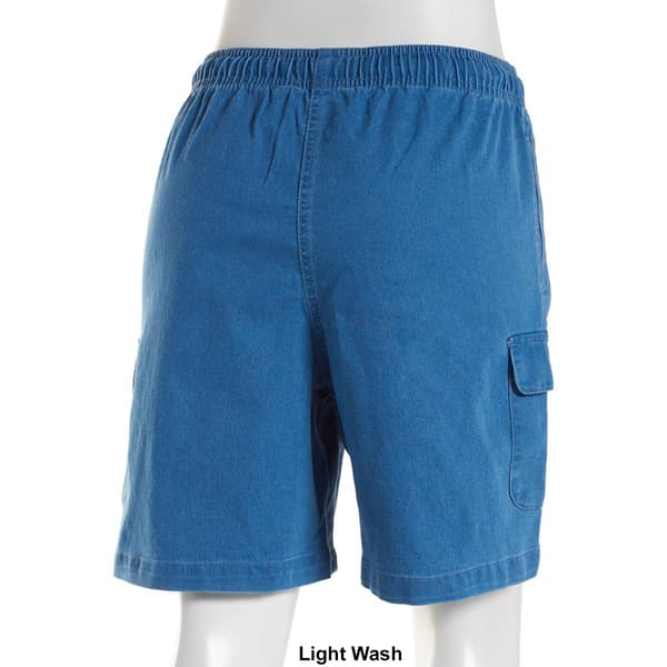 Womens Hasting & Smith Denim Cargo Shorts
