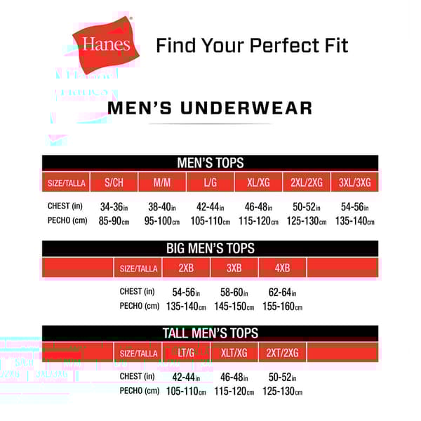 Mens Big & Tall Hanes Ultimate® 3pk. Tee - White