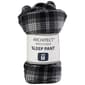 Mens Architect&#174; Plaid Rolled Fleece Sleep Pants - Black/White - image 2