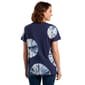 Petite Mountain Ridge Short Sleeve Swirl Tie Dye Tee - image 5